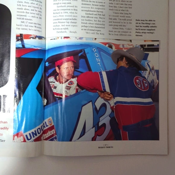 Beckett Tribute Magazine Issue 10 Dale Earnhardt NASCAR Chevrolet Racing 1995 - Picture 8 of 12
